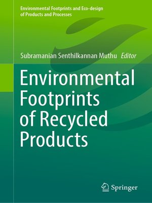 cover image of Environmental Footprints of Recycled Products